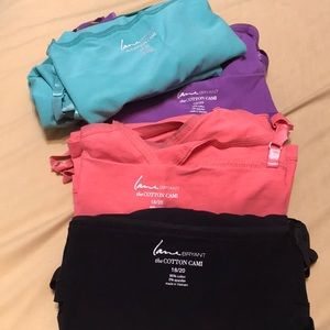 4 Lane Bryant 18/20 Cotton Cami Adj Strap.